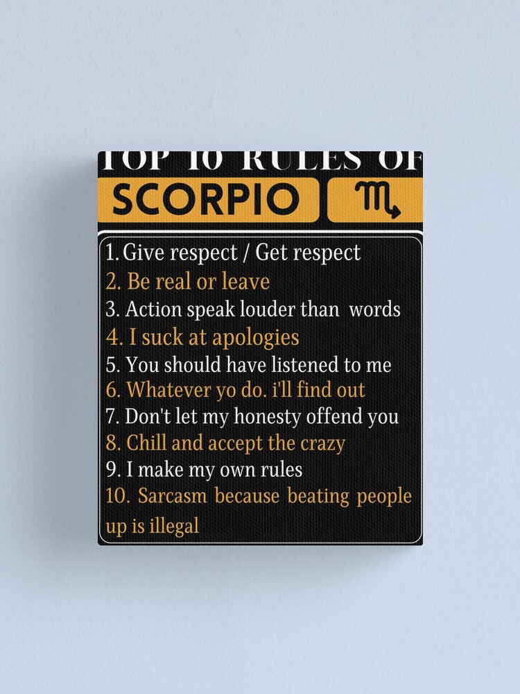 Top 10 rules of Scorpio, Funny Scorpio Facts, Zodiac Astrological Sign Top 10 rules of Scorpio, Funny Scorpio Facts, Zodiac Astrological Sign