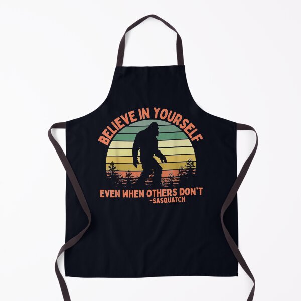 Item preview, Believe In Yourself Sasquatch Motivational Bigfoot designed and sold by DeannaMarks.