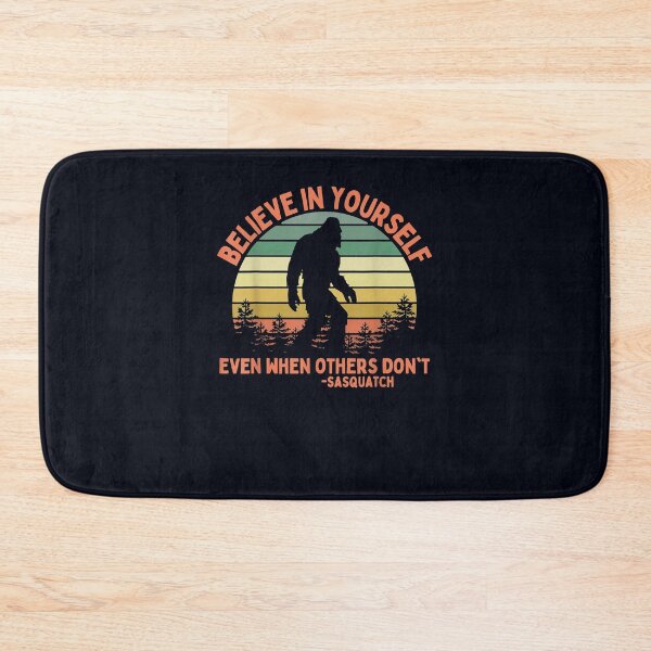 Item preview, Believe In Yourself Sasquatch Motivational Bigfoot designed and sold by DeannaMarks.