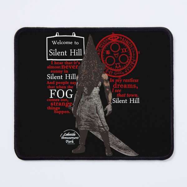 Item preview, Creative Survival Horror Video Game Alluring Silent Hill Retro designed and sold by OverbayStraight.