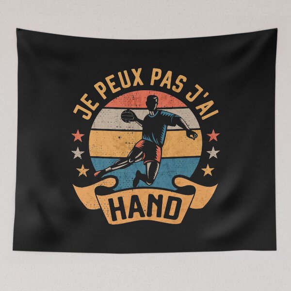Item preview, Je Peux Pas j'Ai Hand Joueur de Handball Handballeur designed and sold by grinta2021.