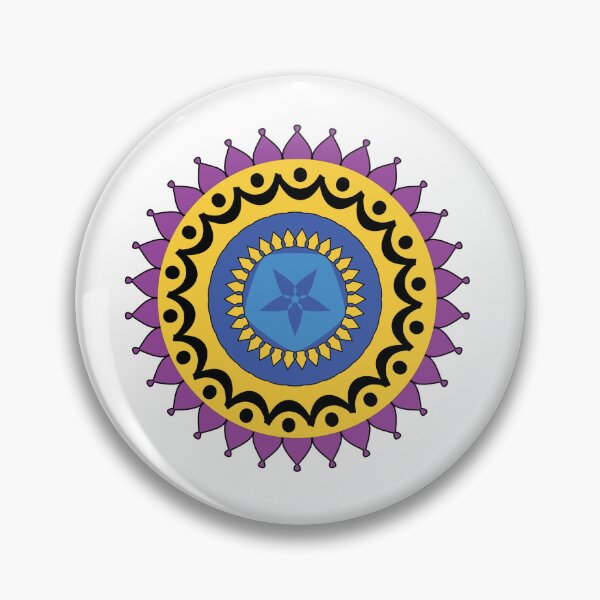 Item preview,  Colorful circular chakra pattern. designed and sold by Kanchan1987.