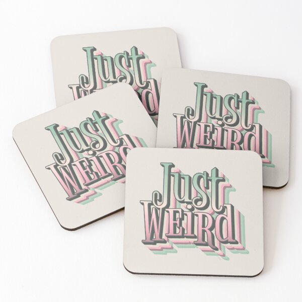 Item preview, Cute Retro Style Just Weird slogan designed and sold by TrulyEpoque.