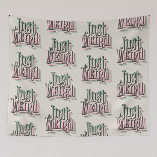 Item preview, Cute Retro Style Just Weird slogan designed and sold by TrulyEpoque.