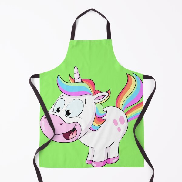 Item preview, Cute farting rainbow unicorn designed and sold by Christine Wulf.