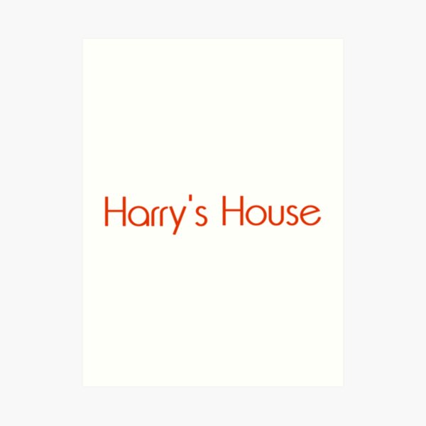 Harry Styles - Harry's House Midcentury Modern Art Print – Sandgrain Studio