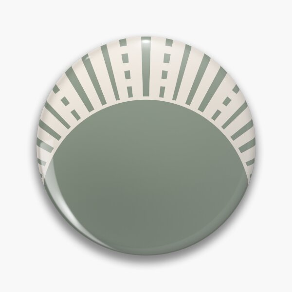 Item preview, Geometric Sun in Sage Green designed and sold by ArticraftShop.