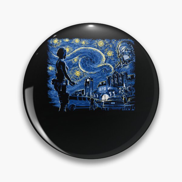 Item preview, Creative Survival Horror Video Game Alluring Starry Evil Vintage designed and sold by OverbayStraight.