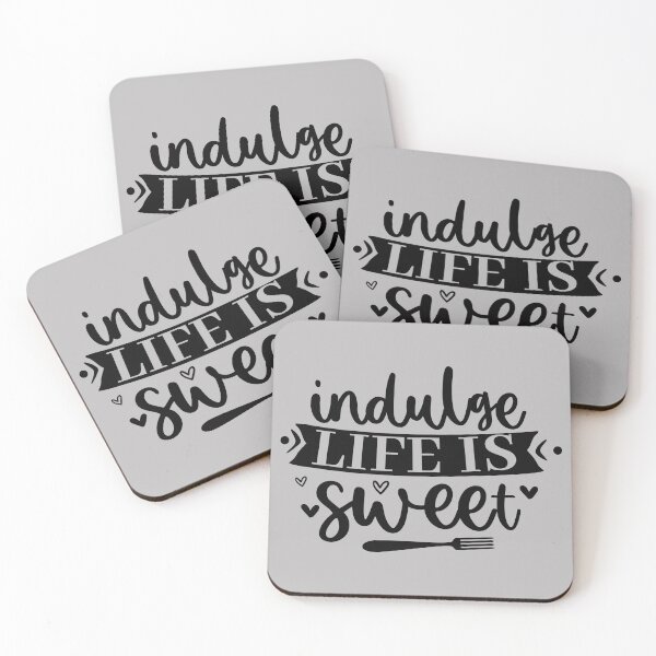 Item preview, indulge life is sweet, kitchen, cook, cooking, sweet, baking, cake, chef, cute, eat, food, funny kitchen, indulge, life, love, bake, designed and sold by NAZIMNADIR.