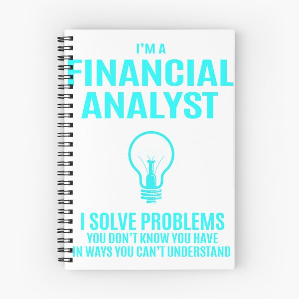 Item preview, Financial Analyst - I Solve Problems Job Gift designed and sold by melissaval2.