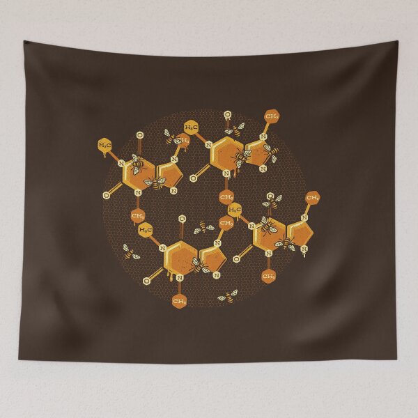 Item preview, Caffeine Working Bee Hive by Tobe Fonseca designed and sold by Tobe Fonseca®.
