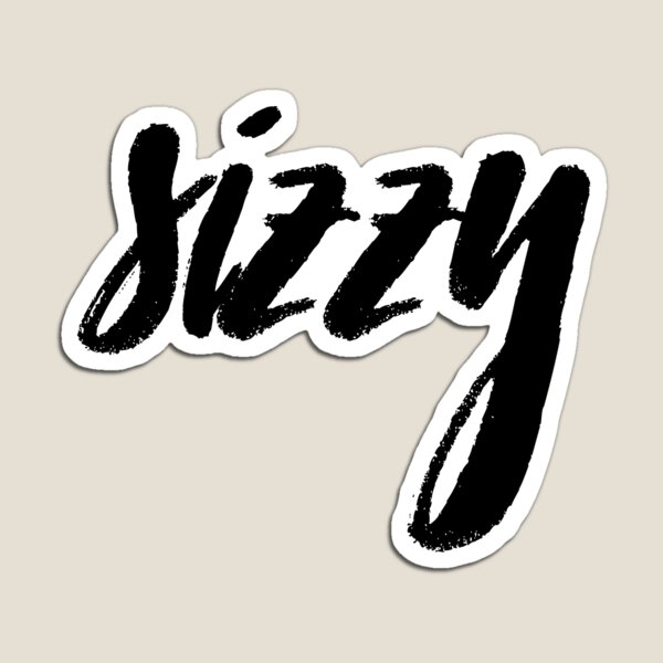 Item preview, Sizzy Sticker designed and sold by breakyourface.