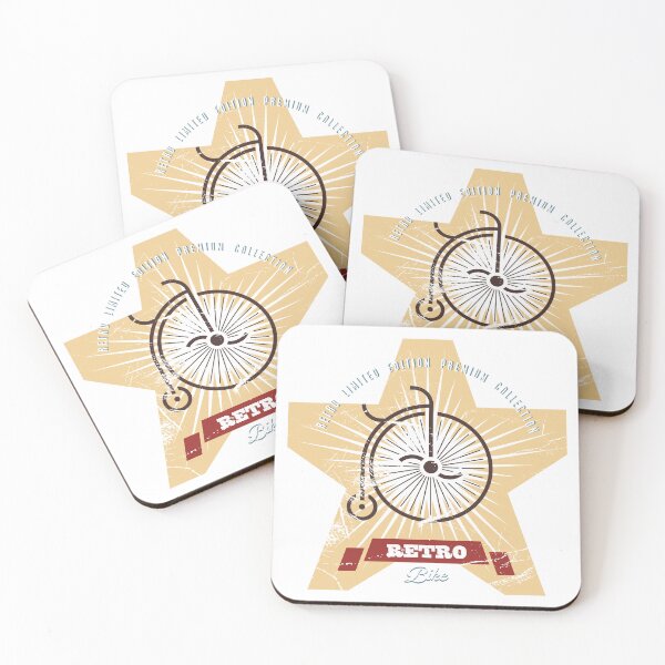 Item preview, Retro Bicycle Label. Vintage Bicycle. designed and sold by etraveler.
