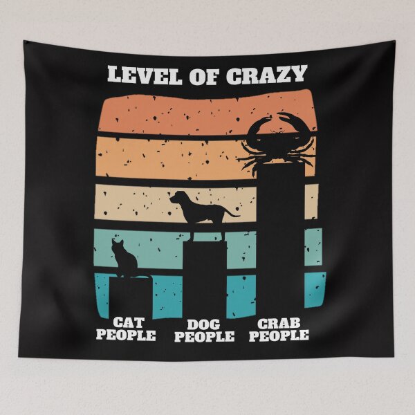 Item preview,  Level of crazy crab people designed and sold by Douniaya.