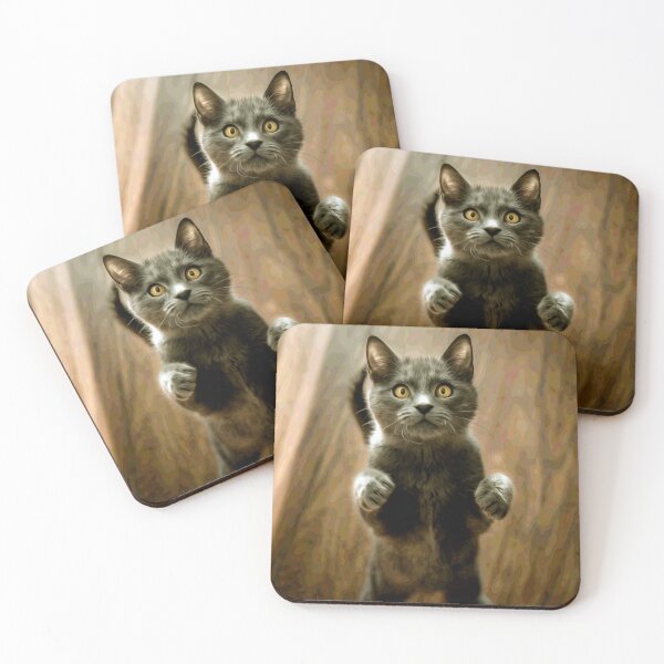 Item preview, Funny Cat Standing Up Right designed and sold by laugh-out-loud.