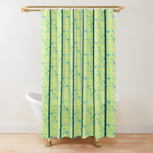 Item preview, INDIGO YELLOW PATTERN   designed and sold by HeyRustyStore74.