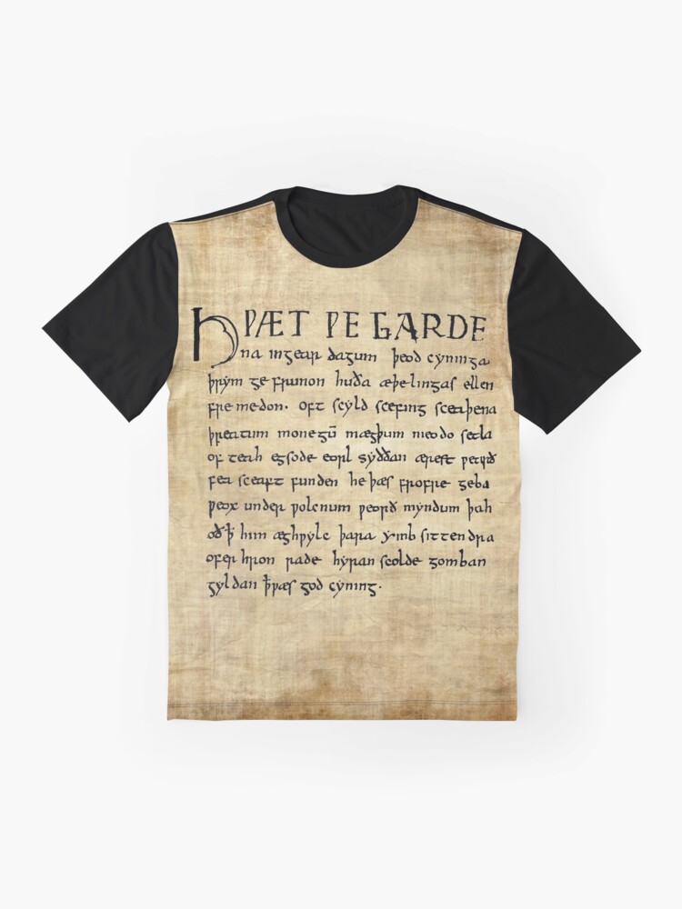 "Beowulf Lines 111" Tshirt for Sale by RealityJockey Redbubble