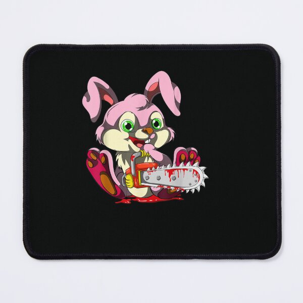Item preview, Bloody Chainsaw Bunny Halloween Horror Rabbit designed and sold by DeannaMarks.