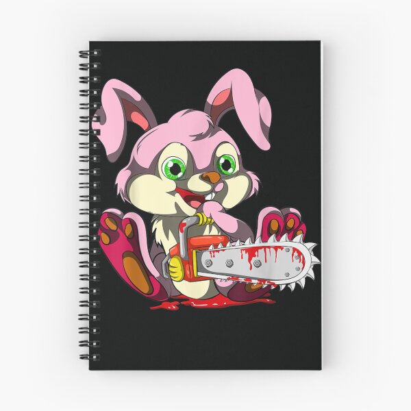 Item preview, Bloody Chainsaw Bunny Halloween Horror Rabbit designed and sold by DeannaMarks.