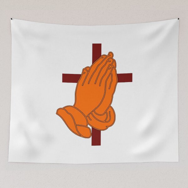Item preview, Prayer Hands At The Cross designed and sold by dhajr.