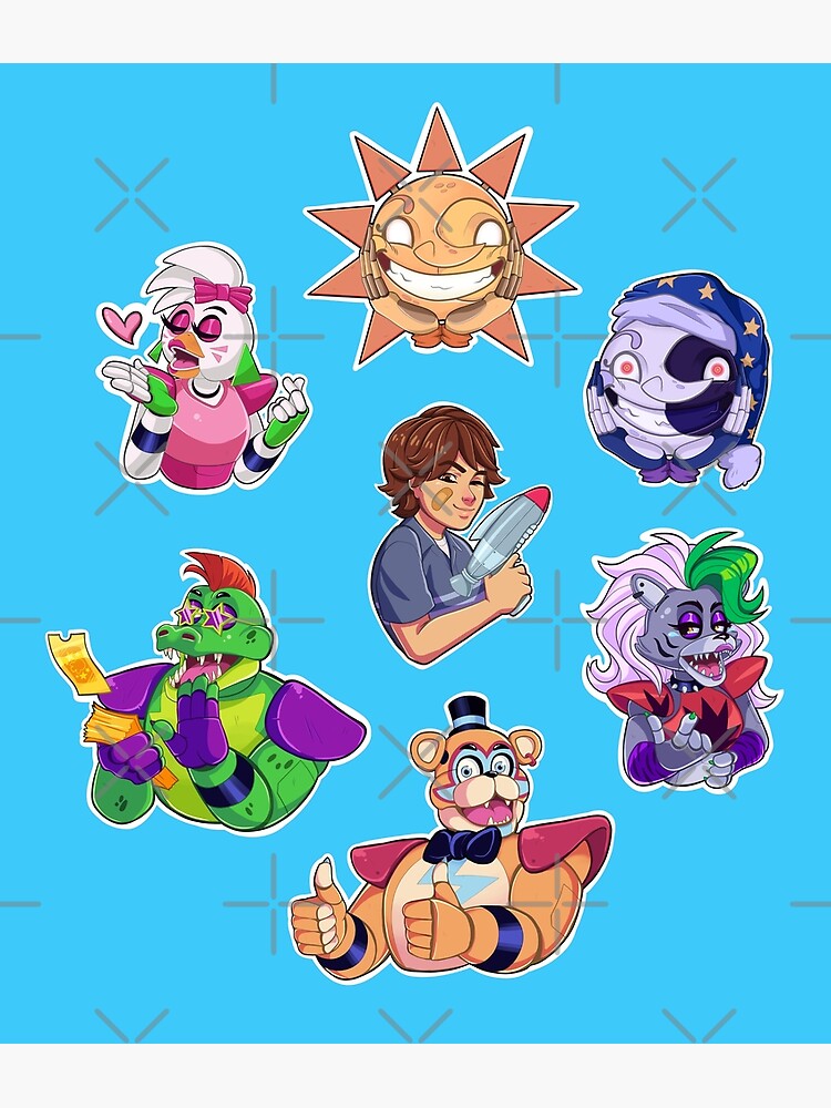 FNAF Security Breach Characters | Poster