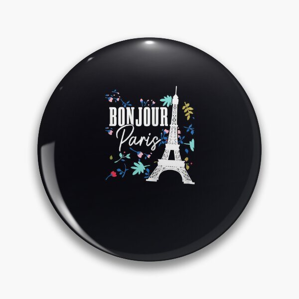 Item preview, Bonjour Paris Eiffel Tower France French Souvenir designed and sold by DeannaMarks.