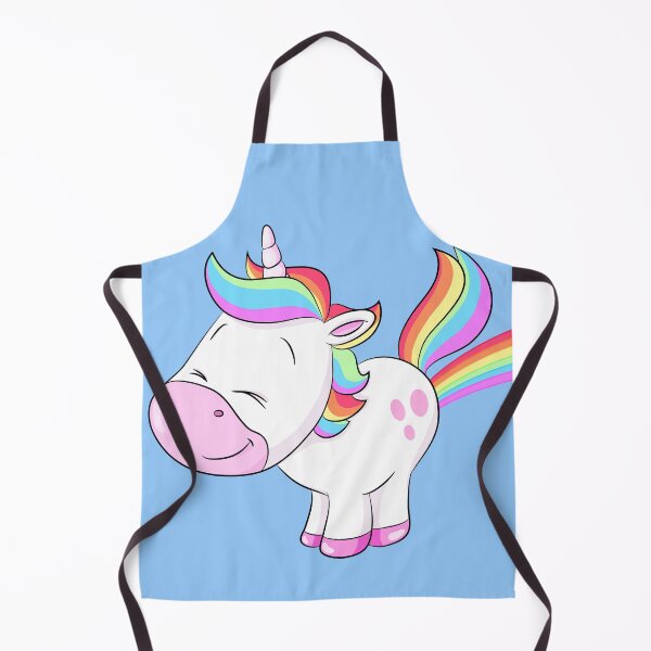 Item preview, Cute farting rainbow unicorn designed and sold by Christine Wulf.