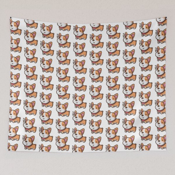 Item preview, Corgi Help designed and sold by Help Illustrations.
