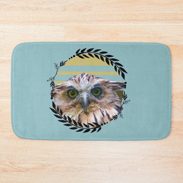 Item preview, Wet Owl with Wreath, Wet Owl Meme, Owl with Books is Gift for Book lover and Birthdays, Winterowl designed and sold by DiensDesign.