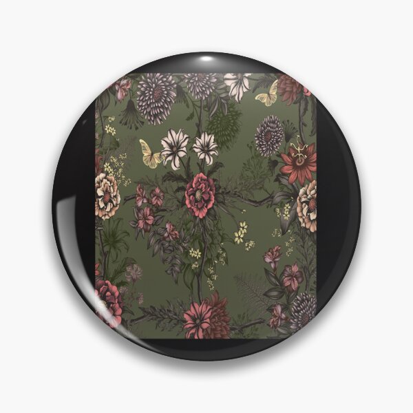 Item preview, Midnight - Autum - Pattern flowers   designed and sold by HeyRustyStore74.