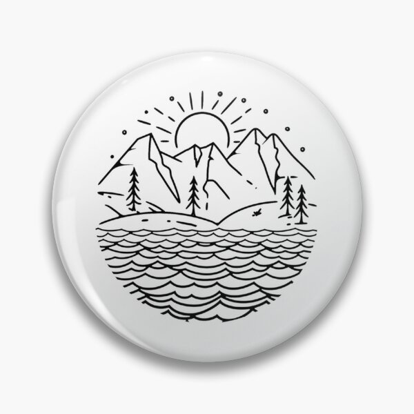 Item preview, Mountain and sea    designed and sold by HeyRustyStore74.