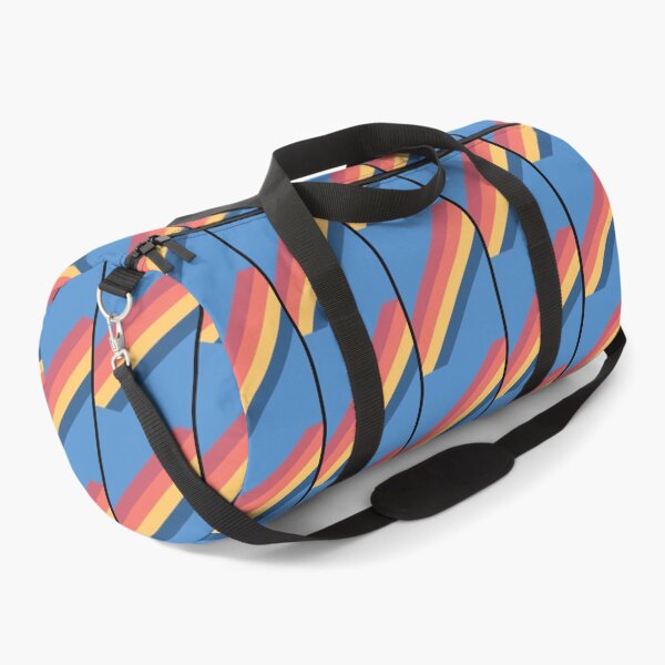 Item preview, Rainbow stripes retro decorative pattern Graphic designed and sold by HeyRustyStore74.