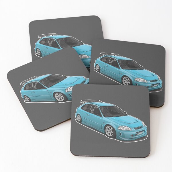 Item preview, Civic EK9 Cyan Hatchback Coupe designed and sold by carvect-id.