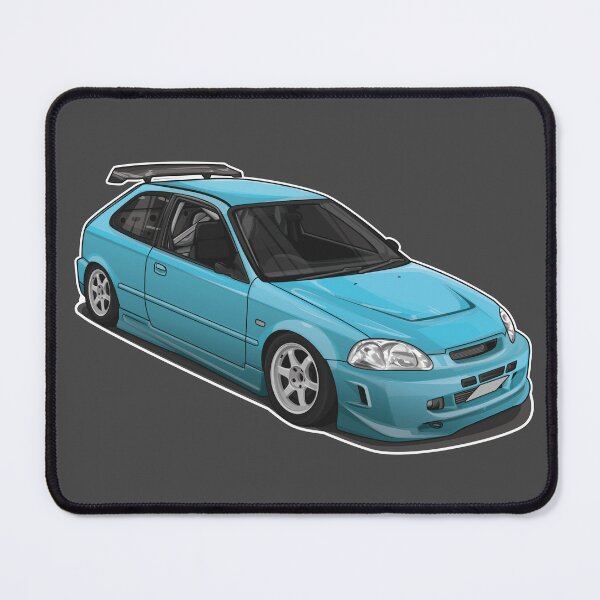 Item preview, Civic EK9 Cyan Hatchback Coupe designed and sold by carvect-id.