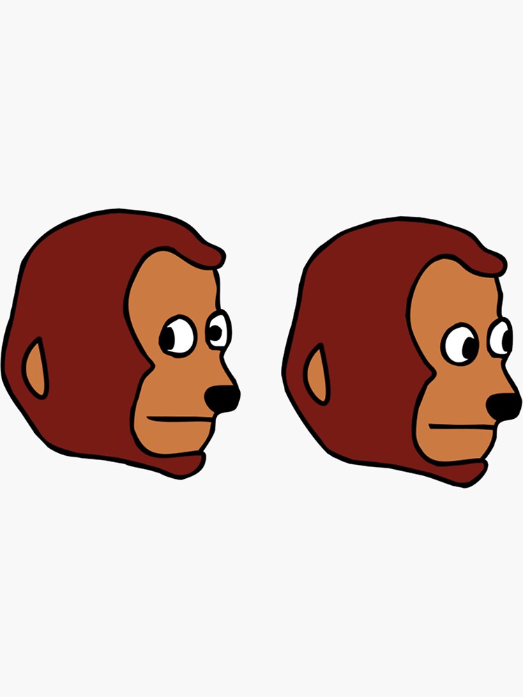 Awkward Look Meme Monkey Puppet Meme | Sticker
