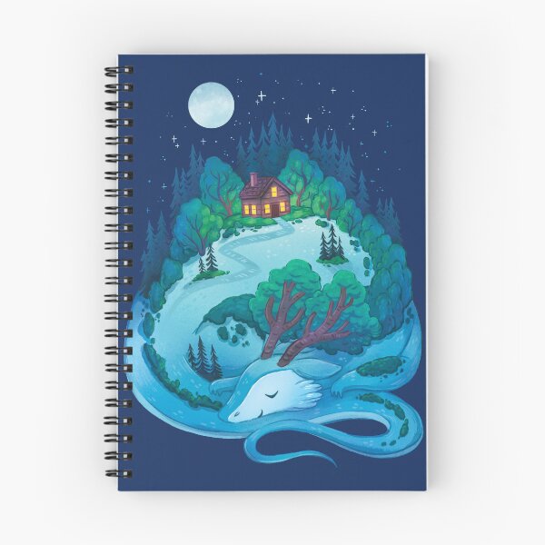 Item preview, Sleepy Forest Dragon At Night  designed and sold by michelledraws.