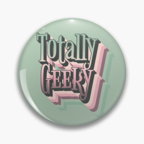 Artikelvorschau, Lustiger Slogan „Total Geeky“ im Retro-Stil entworfen und verkauft von TrulyEpoque.