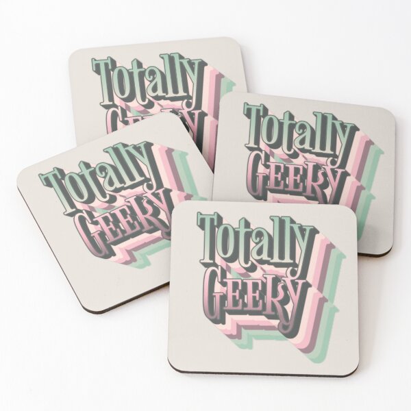 Item preview, Fun Retro Style Totally Geeky slogan designed and sold by TrulyEpoque.