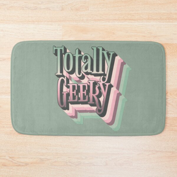 Item preview, Fun Retro Style Totally Geeky slogan designed and sold by TrulyEpoque.