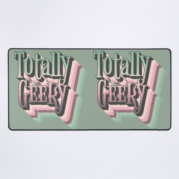 Artikelvorschau, Lustiger Slogan „Total Geeky“ im Retro-Stil entworfen und verkauft von TrulyEpoque.