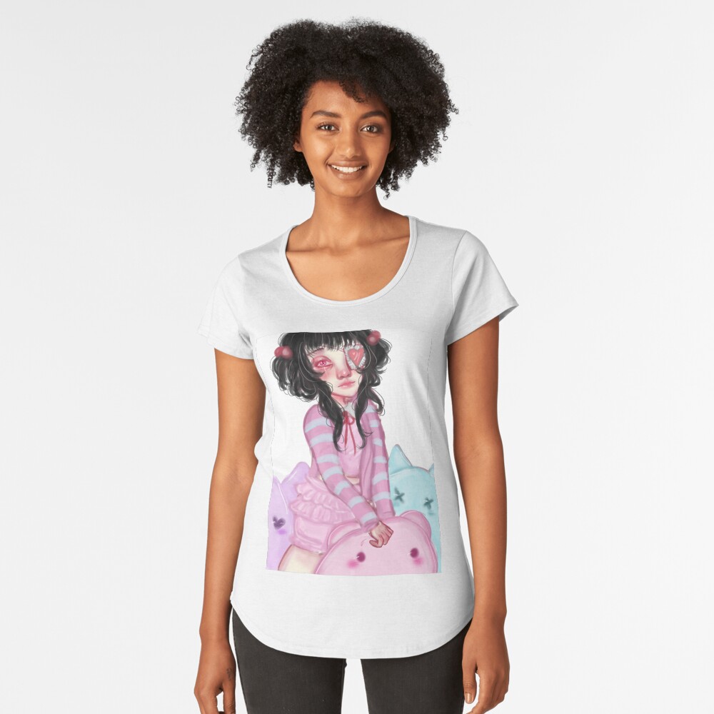Item preview, Premium Scoop T-Shirt designed and sold by sadhyena-art.