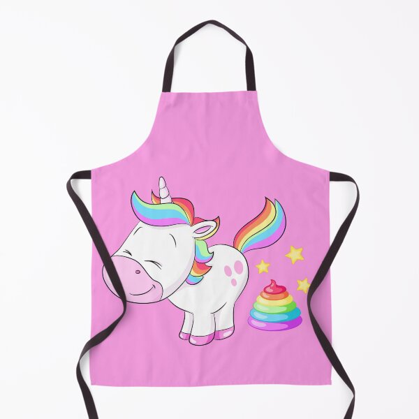 Item preview, Cute pooping rainbow unicorn designed and sold by Christine Wulf.