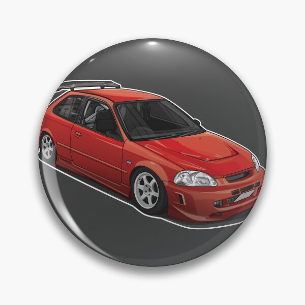 Item preview, Civic EK9 Red Hatchback Coupe designed and sold by carvect-id.