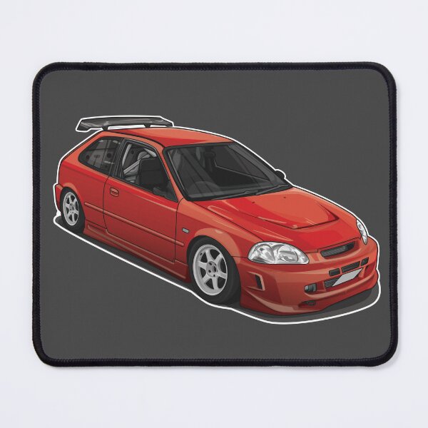 Item preview, Civic EK9 Red Hatchback Coupe designed and sold by carvect-id.