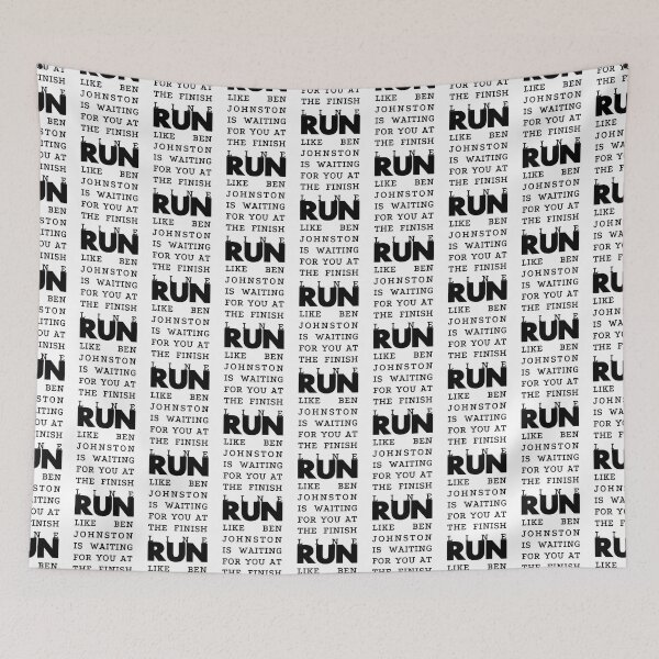 Item preview, RUN - Ben Johnston   designed and sold by HeyRustyStore74.