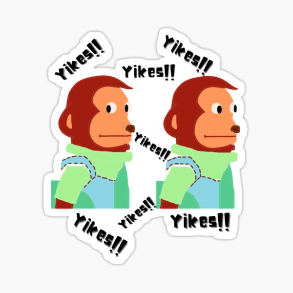 Awkward Look Monkey Puppet Sticker Funny Reaction Meme -  Israel