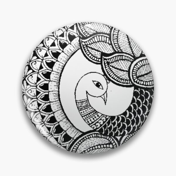 Item preview, Aesthetic Peacock illustration designed and sold by SKA-Designs.