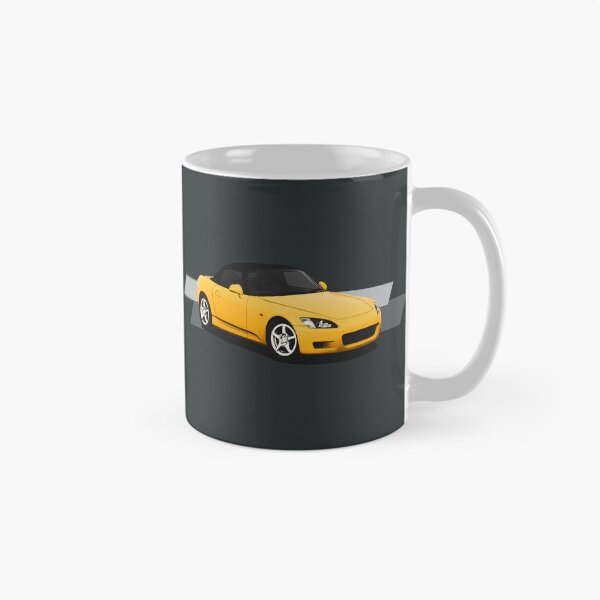 Item preview, AP1 - Yellow Japanese Roadster 3/4 view designed and sold by ApexFibers.