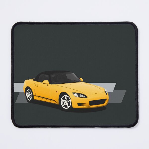 Item preview, AP1 - Yellow Japanese Roadster 3/4 view designed and sold by ApexFibers.