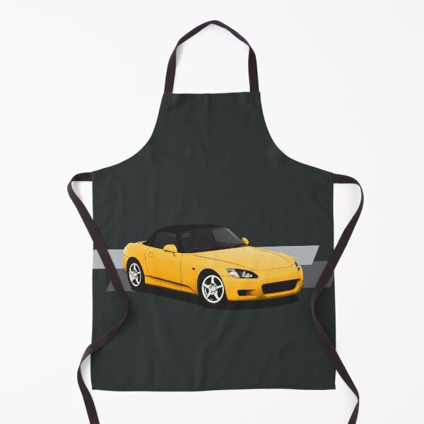 Item preview, AP1 - Yellow Japanese Roadster 3/4 view designed and sold by ApexFibers.